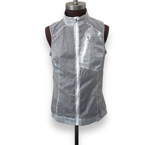 The North Face Flight better than naked vest size Medium white grey Lightweight - Picture 1 of 5